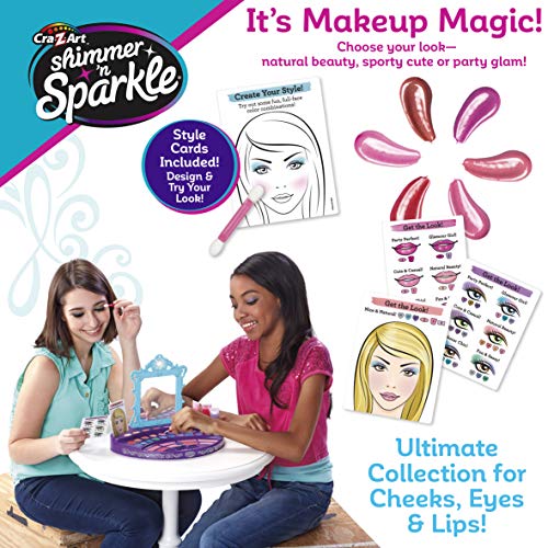 Cra-Z-Art Shimmer’ n Sparkle Real Ultimate Make Up Real Makeup Designer Kit