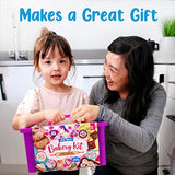GirlZone Little Baker's Bakery Set, 40pc Kids Baking Set with Baking Utensils for Kids, Apron and Recipes to Make Yummy Baked Goods, Great Gift Idea GirlZone
