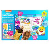 Horizon Group USA Baby Shark Water Drawing Mat, Includes Reusable 40-Inch Water Drawing Mat, Refillable Water Brush & Pens, Stencils, Mess-Free Water Horizon Group USA