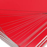 PINGEUI 100 Pcs Metal Business Cards Blanks, 0.45mm Thick Sublimation Aluminium Alloy Business Cards, Double-Side Printable Name Card for Customer, PINGEUI