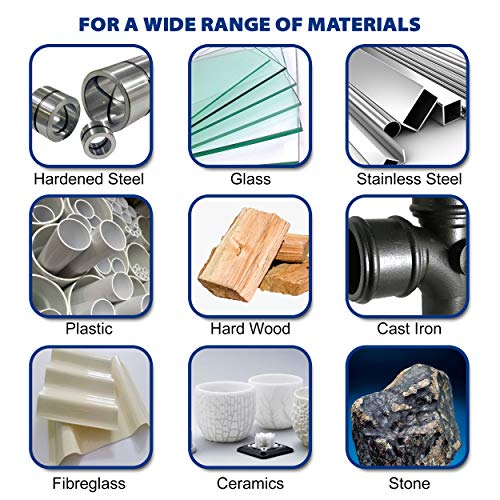 Carbide Burr 1/4" Shank, SC-3 Tungsten Double Cut Rotary Die Grinder Bits - Cutting Burrs for Milwaukee, Dewalt and Makita Die Grinder Accessories - TaitaTools