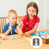 16 Pack Unfinished Wood Canvas Boards Blank Wooden Painting Panels Bulk for Deep Cradle Boards Painting Drawing Pouring Arts, Crafts, Paints and More Tuanse