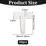 BENECREAT 20 PCS Stainless Steel Honeycomb Pin, Honeycomb Pin Retaining Pin for Laser Cutting Machine and Engraving Machine Honeycomb Plate Retaining BENECREAT