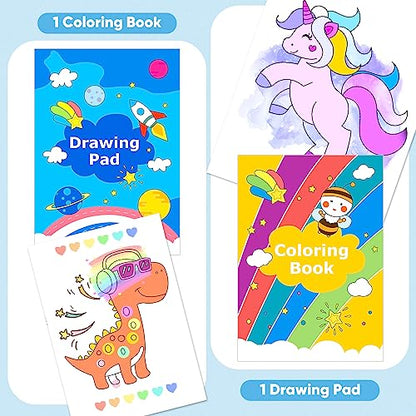 iBayam Art Supplies, 149-Pack Drawing Kit Painting Art Set Art Kits Gifts Box, Arts and Crafts for Kids Girls Boys, with Drawing Pad, Coloring Book, - WoodArtSupply