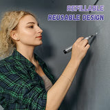 TiGilt Touch Up Paint Pens 3-Pack - Refillable Paint Brush Pens for Walls Furniture Drywall Cabinet Wood Countertop Window Door Small Brushes Repair TiGilt