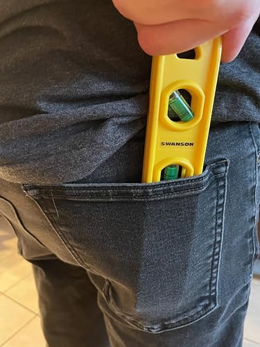 Swanson Tool TL011 9-Inch Speedlite Torpedo Level Yellow Swanson Tool Co., Inc