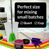 Art Resin Mixer Epoxy Mixer and Paint Mixer Drill Attachment Paint Stirrers for Drill Mud Mixer Quart or Gallon Mixing Tools Crafting Epoxy Resin HIPPIE CRAFTER