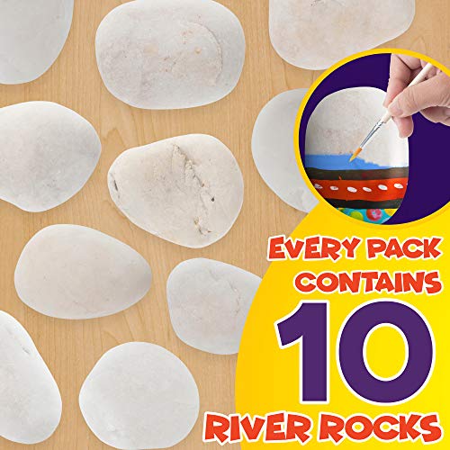 Rock Painting Kit - Craft Kit for Kids 6+ - WoodArtSupply