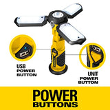 STANLEY SAT3S Rechargeable 600 Lumen Lithium Ion LED Work Light with USB Power Charger STANLEY