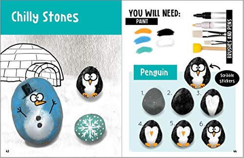 Scribble Stones Art Guide: Step by Step Painting Techniques and Tricks WoodArtSupply