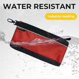 IRONLAND Small Tool Pouches with Zipper Small Tool Bags Waterproof 1680D Tool Pouch Bags for Men Mutipurpose Tool Storage Organizer 4 Pack IRONLAND