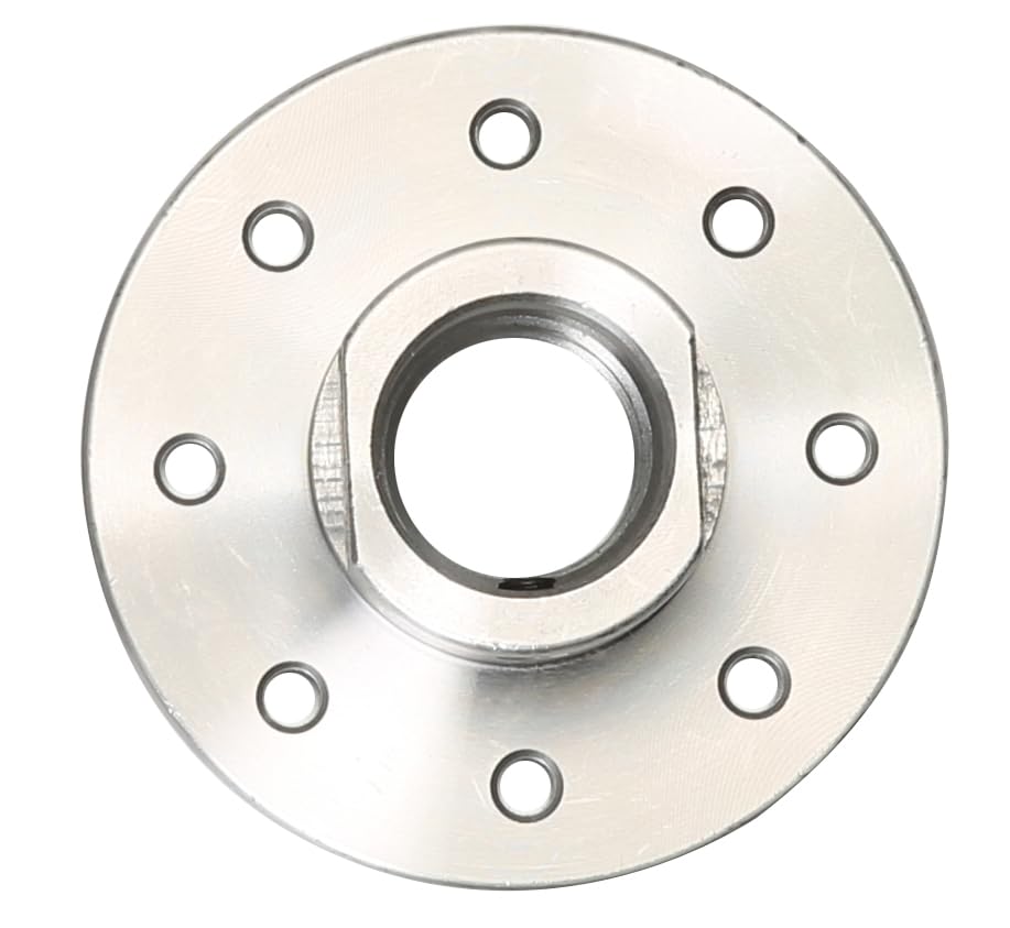 VINWOX 3" Wood Lathe Steel Faceplate, 1”x8TPI Spindle Thread Woodworking Machine Chuck Face Plate VINWOX