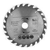 3pcs Circular Saw Blade, 8inch Table Saw Blade Miter Saw Blade 24T 48T 60T TCT Saw Blade Disc 30mm 1.18inch Bore with 7000 RPM Zerone