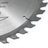 KuangBBBTools 9" 40 Teeth Carbide Tip Wood Cutting Circular Saw Blade Table Saw Blade Miter Saw Blade with 5/8" Arbor for General Purpose KuangBBBTools