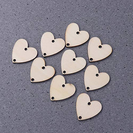 Amosfun 120PCS Wooden Calendar Birthday Wall Wood Hanging Family Sign Board Plaque Tags for Round Signs Decor Reminder-Creative Wooden Round Hanging Amosfun