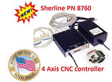 Sherline 8541 Windows 12" Metric Mill CNC System. + USB Controller + Dell Latitude Laptop Computerized Sherline CNC control (Windows OS)