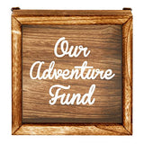 Juvale Our Adventure Fund, Vacation Shadow Box for Weddings, Honeymoon Savings Piggy Bank for Adults (7 x 7 Inches) Juvale