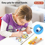 Shuttle Art Dot Markers, 36 Colors Washable with 135 Activity Sheets, 5 Activity Books, Fun Art Supplies for Kids Toddlers and Preschoolers, Non Shuttle Art