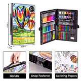 VigorFun Art Kit, Drawing Painting Art Supplies for Kids Girls Boys Teens, Gifts Art Set Case Includes Oil Pastels, Crayons, Colored Pencils, VigorFun