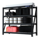 WORKPRO 68" Ultra Wide 4-Tier Metal Garage Shelving Unit, 68"W x 24"D x 65"H, 7200 LBS Capacity, Heavy Duty Storage Utility Rack, Industrial WORKPRO