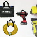 AUXPhome Power Tool Organizer,Wall Mount Garage Storage Rack,Power Tool Hanger Hook,Workshop/Home Organization Wall Hanger for AUXPhome