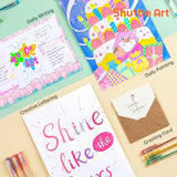Shuttle Art 80 Pack Glitter Gel Pens, 40 Colors Glitter Gel Pens Set with 40 Refills for Adults Coloring Books Drawing Crafts Scrapbooking Journaling Shuttle Art