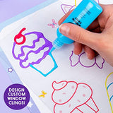 Made By Me Paint & Create Window Art Worlds Unicorn Kit – DIY Suncatcher Kit for Kids Ages 6+ – Create Your Own Suncatchers & Window Clings, Multi Made By Me