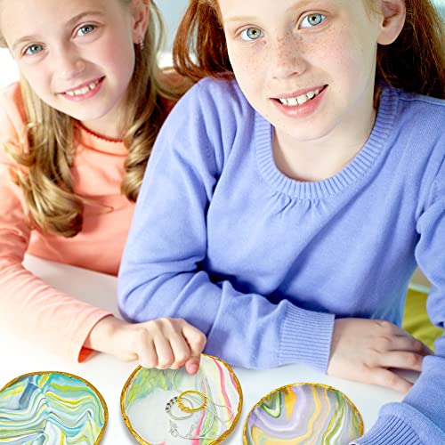 JOiFULi Make Your Own Clay Jewelry Bowls Arts and Crafts Kit Gifts for Girls Kids Ages 8 9 10 11 12 Years Old JOiFULi