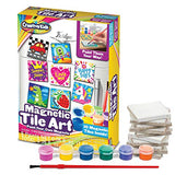 Creative Kids Magnetic Mini Tile Art - Make Your Own 10 Fridge Magnets Creative Kids