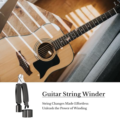 Deviser Guitar Cleaning,All IN ONE Kit,fretboard Lemon oil,Polish,Guitar String-cleaner,Guitar string winder,Cleaning cloth for guitar cleaning and devisev