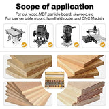 FivePears 16 Pcs Forstner Drill Bits Set, Carbide Tipped Wood Hole Saw Auger Opener, Hole Opener Hinge Hole Cutter for Woodworking, Plastic, Plywood FIVEPEARS