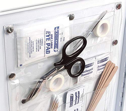 Rapid Care First Aid 80098 3 Shelf All Purpose First Aid Kit Cabinet, Class A+, Exceeds OSHA/ANSI Z308.1 2015, Wall Mountable Rapid Care First Aid