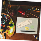 CORHAD 5 Sets Doodle Puzzle Wood Chips Kids Educational Toys Interactive Toys DIY Wooden Chips Graffiti Wooden Chips Wood Decor Toy for Kids Fine CORHAD