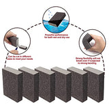 Jersvimc 36 Grit Coarse Sanding Block - 12Pcs, Wet Dry Sanding Sponge Foam Sandpaper Block Washable & Reusable Sandpaper Sponge for Drywall Wood Jersvimc