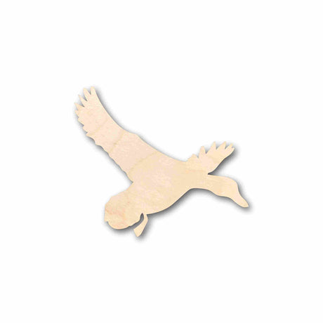 Unfinished Wood Duck Mallard Silhouette - Craft- up to 24" DIY 8" / 1/2" 24 Hour Crafts