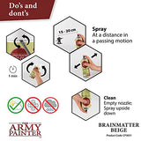 The Army Painter Color Primer Spray Paint, Brainmatter Beige, 400ml, 13.5oz - Acrylic Spray Undercoat for Miniature Painting - Spray Primer for The Army Painter