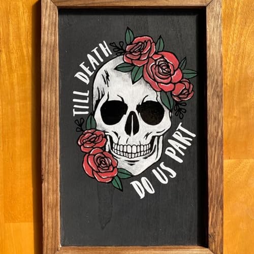 Skull Stencils for Painting On Wood Flame Skeleton Hand Finger Fire Templates for Airbrushing Art Crafts Plastic Reusable Wood Burning Stencils for Pkqon
