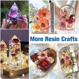 Epoxy Resin Kit, Crystal Clear Deep Pour Epoxy Resin for River Tables, Live Edge and Wood Filler, ¾ Gallon Clear Casting Pourable Epoxy Resin(2:1 Mix JDiction