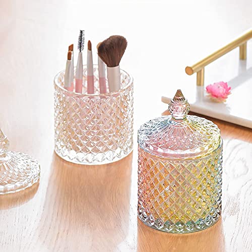 RESINWORLD Large Resin Jar Molds with Lids + 2Pcs Inner Pyramid Silicone Molds with 1Pcs Plastic Frame ResinWorld