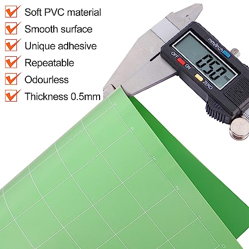 3 Pack Standard Grip Mat 12x12, Reusable Cutting Mats for Crafts, Cutting Mats for Maker 3/Maker/Explore 3/Air 2/Air/One Phinus