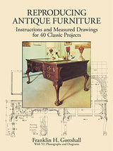 Reproducing Antique Furniture: Instructions and Measured Drawings for 40 Classic Projects (Dover Woodworking) WoodArtSupply