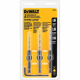 DEWALT Countersink Drill Bit Set #6, #8, #10, 3-Piece (DW2535) - WoodArtSupply