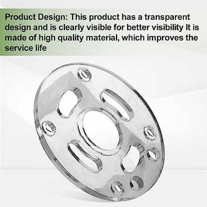 DNP613 Router Sub Base for DE-WALT 20V Compact Routers, Replace DNP613, Fits Model DCW600B, DWP611, DWP611PK More, Round - WoodArtSupply