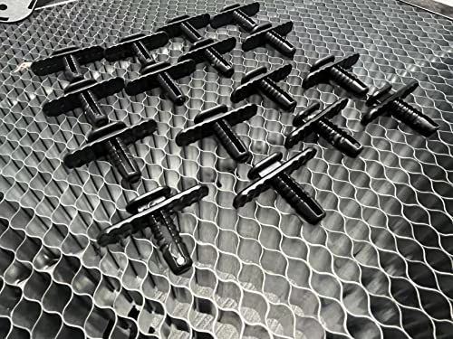 NyVoozy 32 PCS Honeycomb pin Fixing pin for Fixing pin for Laser Cutting Machine and Engraving Machine Honeycomb Plate Fixing pin. NyVoozy