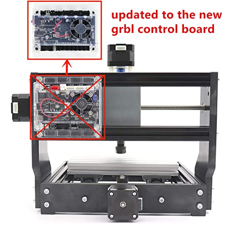 CNCTOPBAOS 1610 PRO Mini CNC Router Kit,3 Axis Desktop GRBL Control DIY Engraver Engraving Machine,Carving Engrave on Acrylic,PVC,PCB,Plastic,Wood - WoodArtSupply