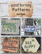 Wood Burning Patterns: Create Your Pyrography Projects Step by Step, the Perfect Workbook for Wood Craft Artists, Improve Your Artwork. WoodArtSupply