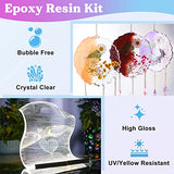 LET'S RESIN Resin Epoxy Kit, 1.5 Gallon Bubble Free & Crystal Clear Epoxy Resin Supplies with Measuring Cups,Stir Stick,Gloves,Resin and Hardener for LET'S RESIN