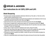Spear & Jackson CJP5 Carpenters No.5 Jack Plane Spear & Jackson