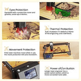 Longer Ray5 Laser Engraver Machine Laser Cutter Engraving CNC Machine, 5W Laser Engraver with 0.08 * 0.08 Compressed Spot, 32-bit Motherboard, DIY Longer