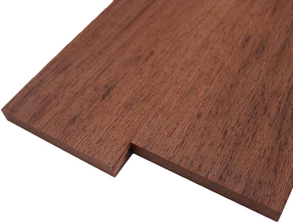 Wenge Lumber Boards - 3/4" x 6" (2 Pcs) (3/4" x 6" x 18") Barrington Hardwoods